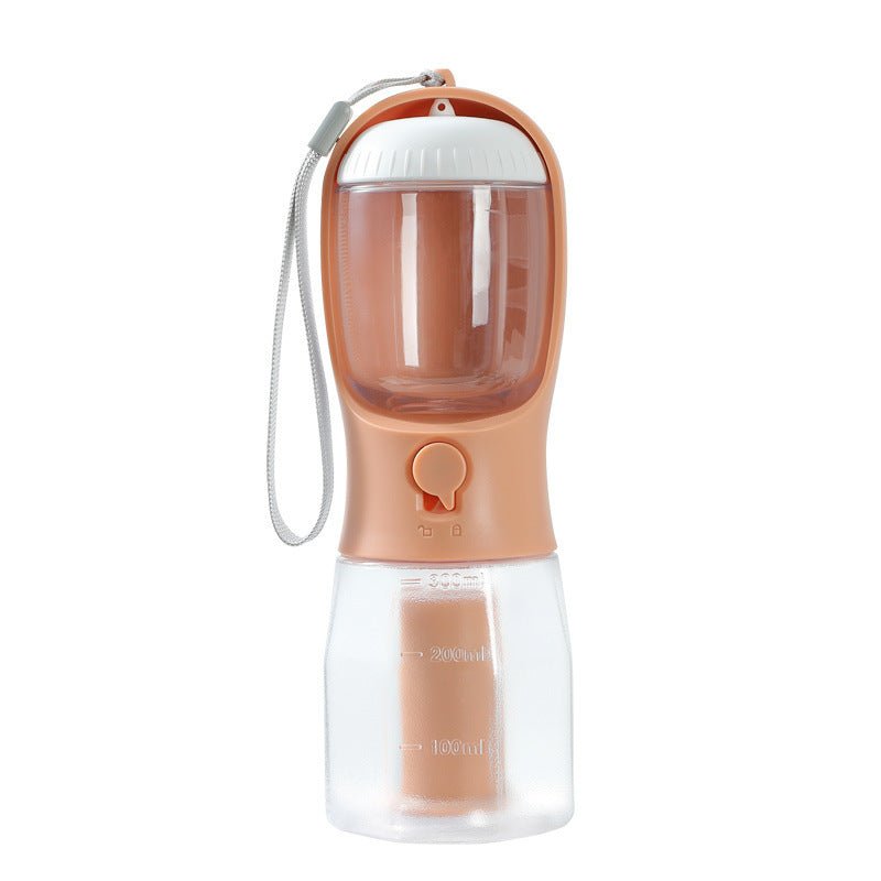 π3 - in - 1 Dog Water Bottle, Food Container & Poop Bags - Katchy Vibez