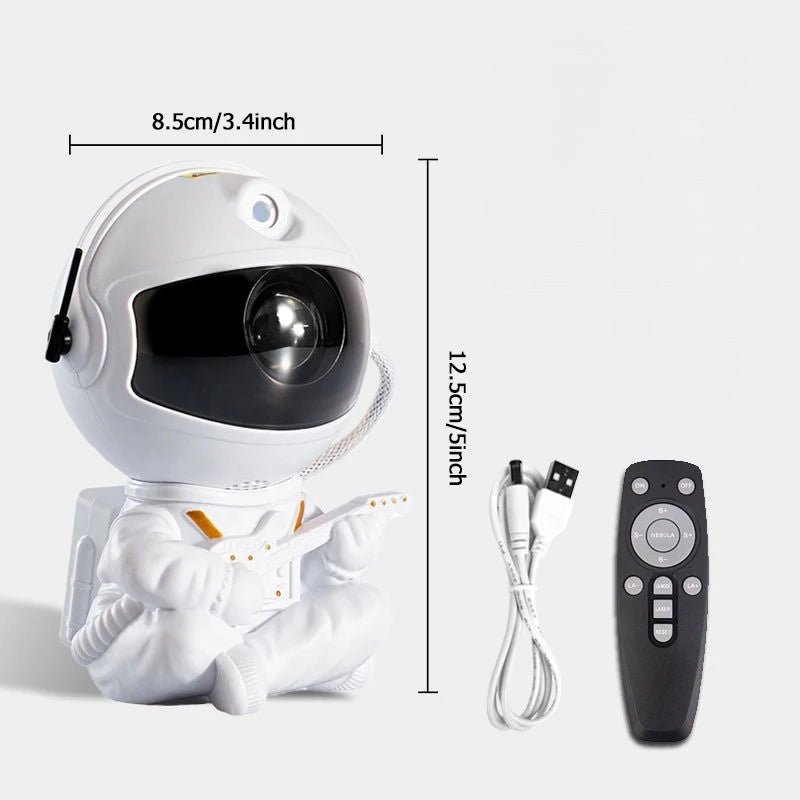 Astronaut Galaxy Projector Lamp – Starry Nebula Night Light - Katchy Vibez