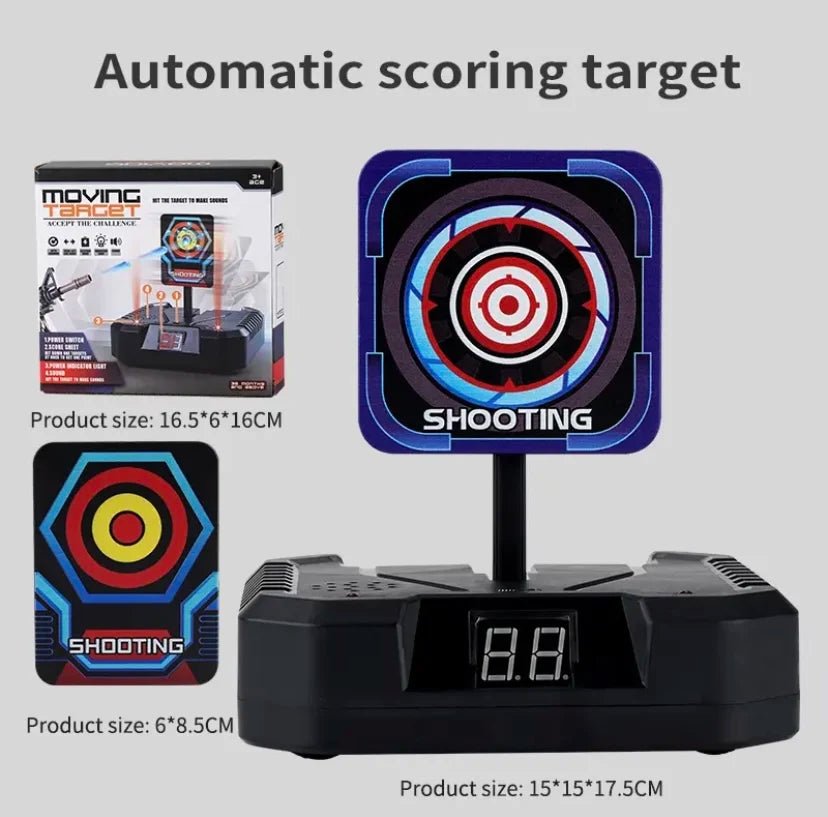 Auto - Reset Electric Target | Digital Scoring for Nerf & Foam Blasters - Katchy Vibez