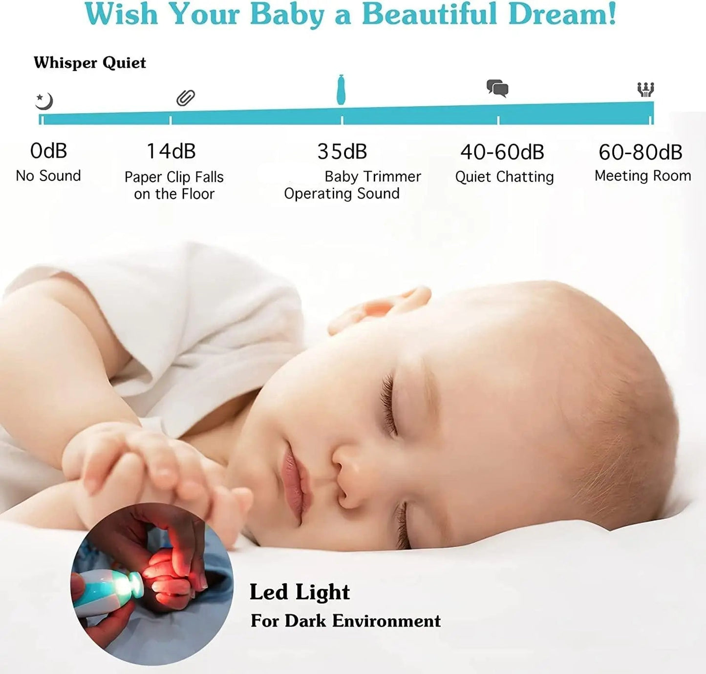 Baby Nail Trimmer | Gentle, Quiet & Stress - Free - Katchy Vibez