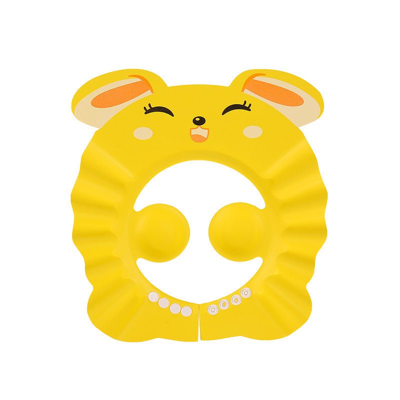 🔗Baby Shower Cap – Bath Visor for Eye & Ear Protection - Katchy Vibez