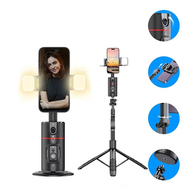 Face Tracking Rotation Phone Gimbal - Katchy Vibez