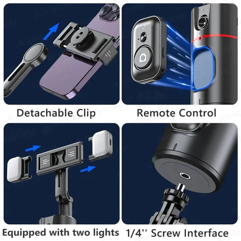 Face Tracking Rotation Phone Gimbal - Katchy Vibez