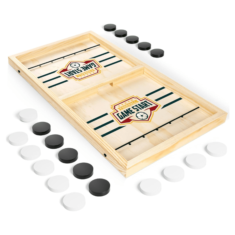Fast Sling Puck Game | Table Hockey Challenge - Katchy Vibez