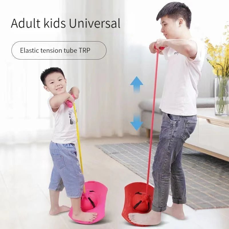 JumpFrog Balance Trainer | Bouncing Ball Fitness Toy for Kids - Katchy Vibez