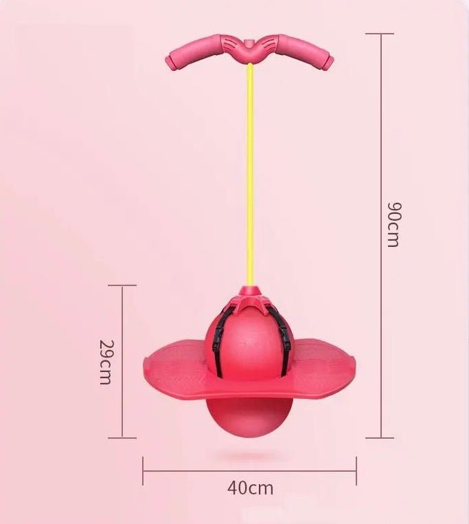 JumpFrog Balance Trainer | Bouncing Ball Fitness Toy for Kids - Katchy Vibez