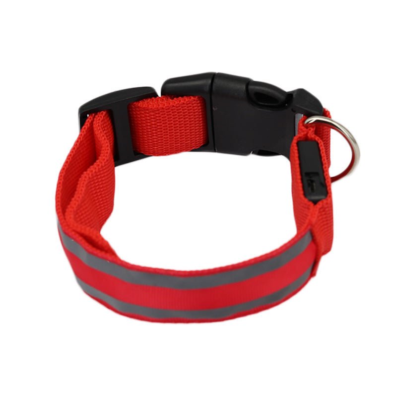 🔗LED Dog Collar – Light - Up Safety Collar for Night Walks - Katchy Vibez