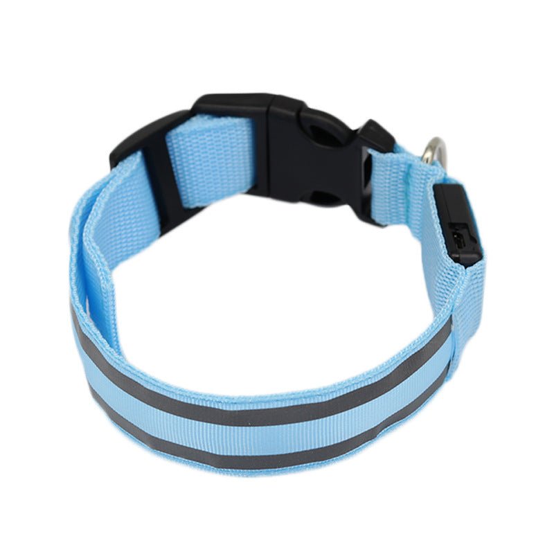 🔗LED Dog Collar – Light - Up Safety Collar for Night Walks - Katchy Vibez