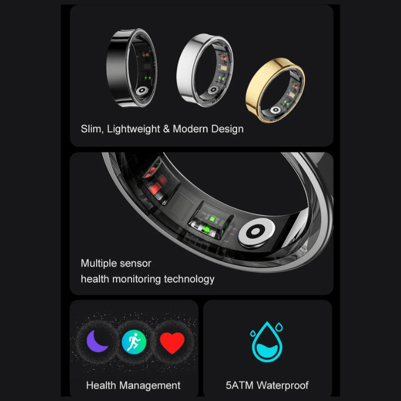 Smart Ring | Wellness Monitoring at Your Fingertips - Katchy Vibez