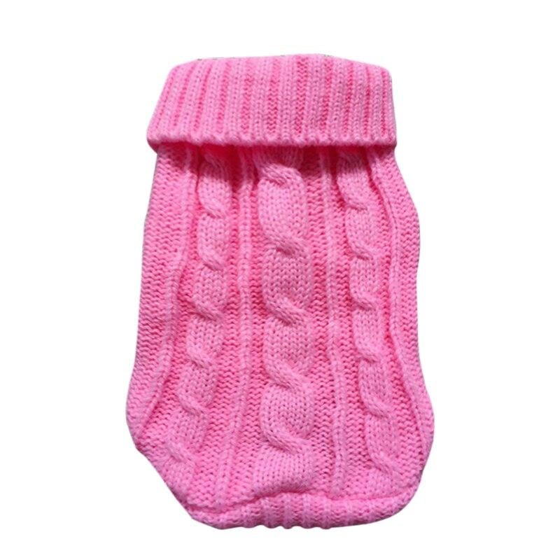 Warm Twist Design Knited Pet Sweater - Katchy Vibez