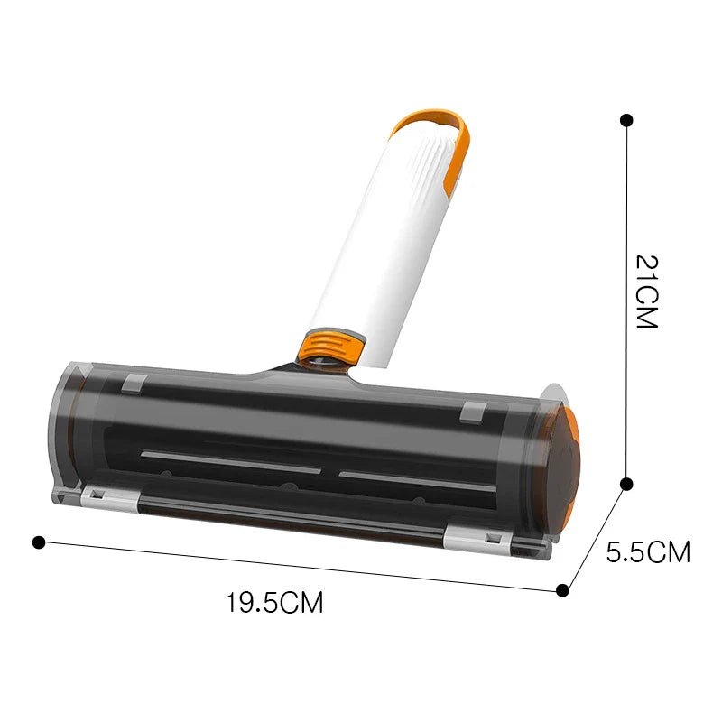 🔗2 - Way Pet Hair Remover Roller | Washable & Reusable Cleaner - Katchy Vibez