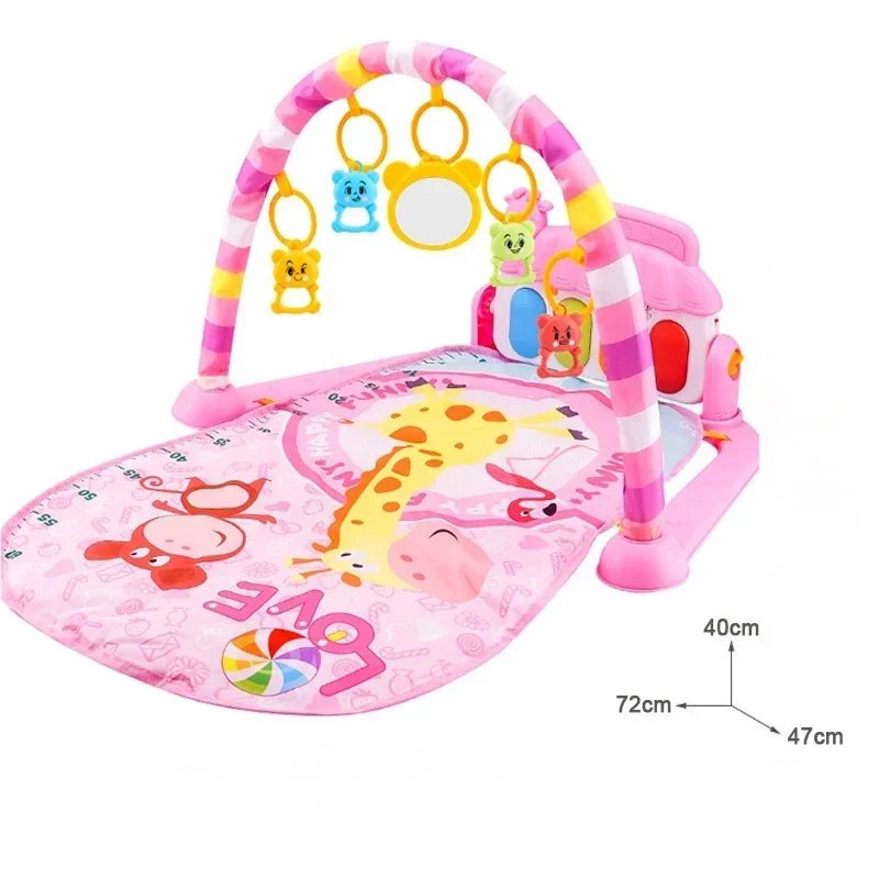 3 - in - 1 Baby Piano Play Gym Mat | Music, Lights & Development Toys - Katchy Vibez