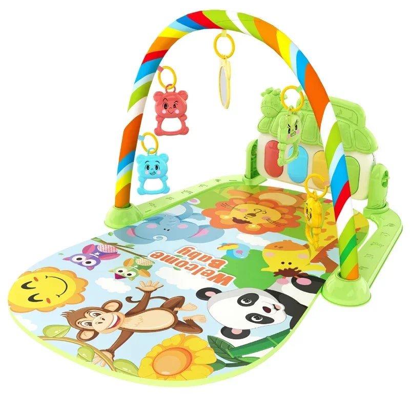 3 - in - 1 Baby Piano Play Gym Mat | Music, Lights & Development Toys - Katchy Vibez