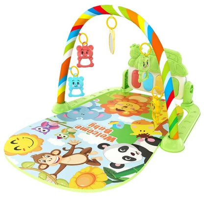 3 - in - 1 Baby Piano Play Gym Mat | Music, Lights & Development Toys - Katchy Vibez