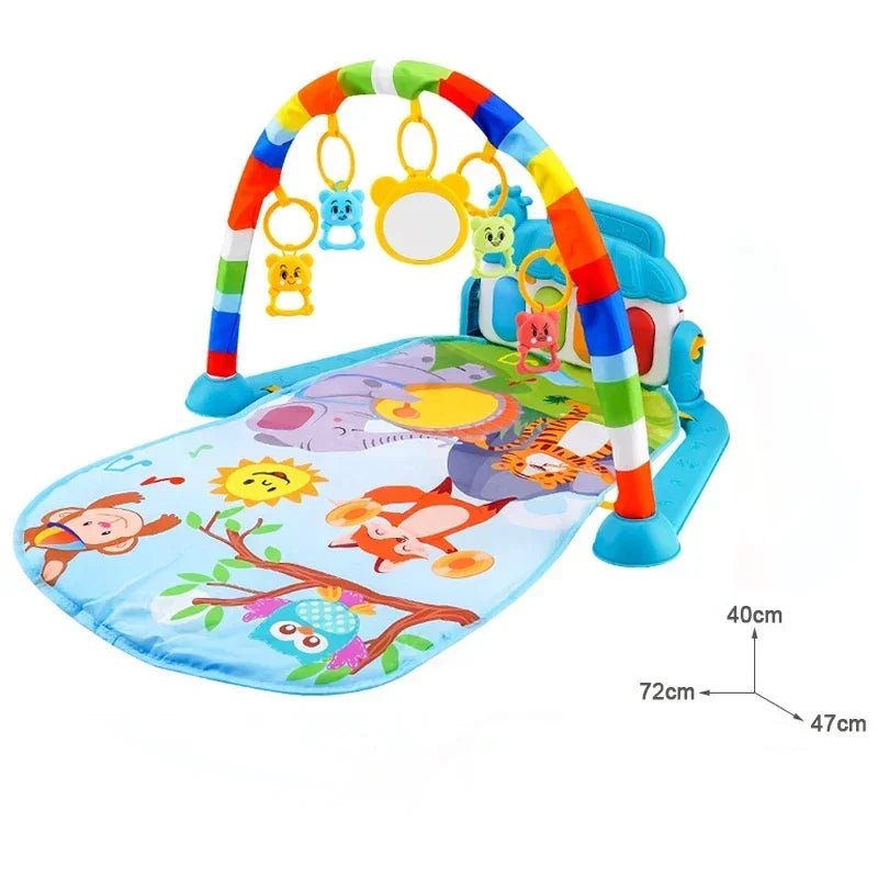 3 - in - 1 Baby Piano Play Gym Mat | Music, Lights & Development Toys - Katchy Vibez