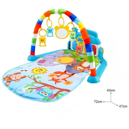 3 - in - 1 Baby Piano Play Gym Mat | Music, Lights & Development Toys - Katchy Vibez