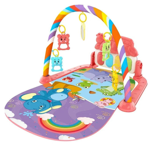 3 - in - 1 Baby Piano Play Gym Mat | Music, Lights & Development Toys - Katchy Vibez