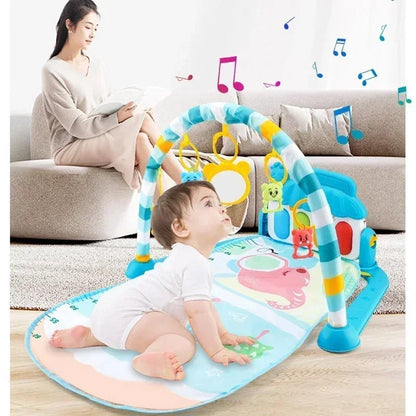 3 - in - 1 Baby Piano Play Gym Mat | Music, Lights & Development Toys - Katchy Vibez