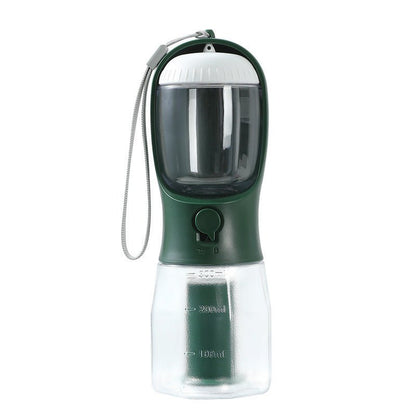 🔗3 - in - 1 Dog Water Bottle, Food Container & Poop Bags - Katchy Vibez