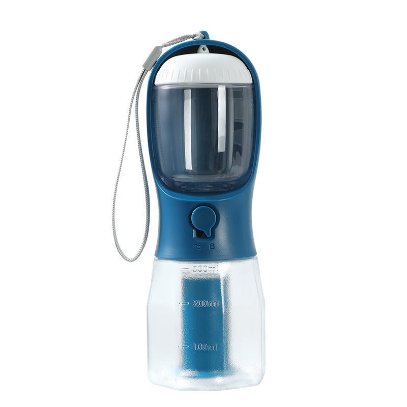 🔗3 - in - 1 Dog Water Bottle, Food Container & Poop Bags - Katchy Vibez