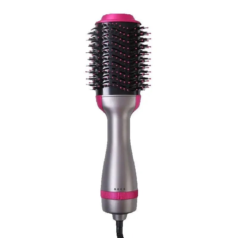3 - in - 1 Hot Air Styling Brush | Dry, Straighten & Volumize in One Step - Katchy Vibez
