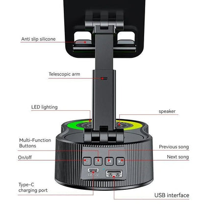 5 - in - 1 Bluetooth Speaker Phone Stand | Watch. Charge. Play. Anywhere. - Katchy Vibez