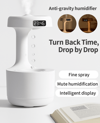 Anti - Gravity Water Drop Humidifier - Cool Mist & Quiet - Katchy Vibez