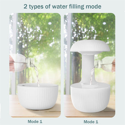 Anti - Gravity Water Drop Humidifier - Cool Mist & Quiet - Katchy Vibez