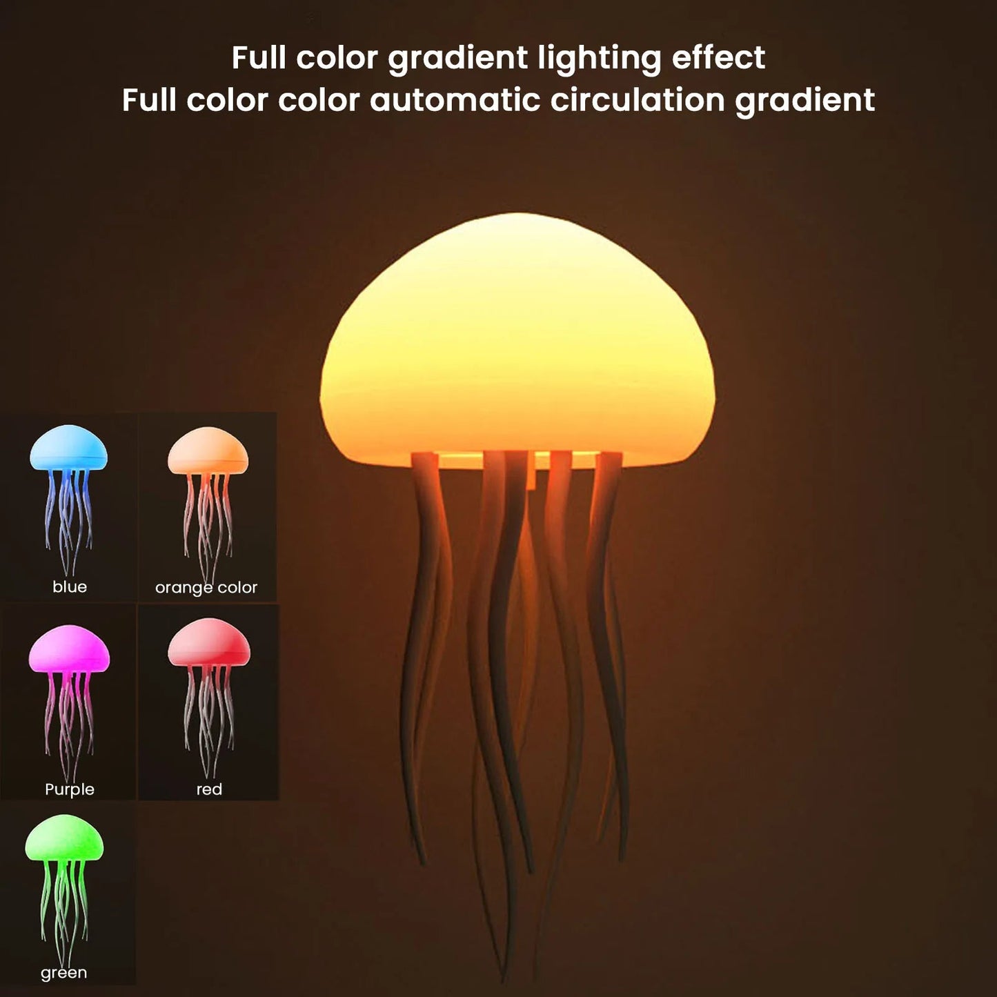 AquaDrift™ – Jellyfish LED Night Light Aquarium - Katchy Vibez