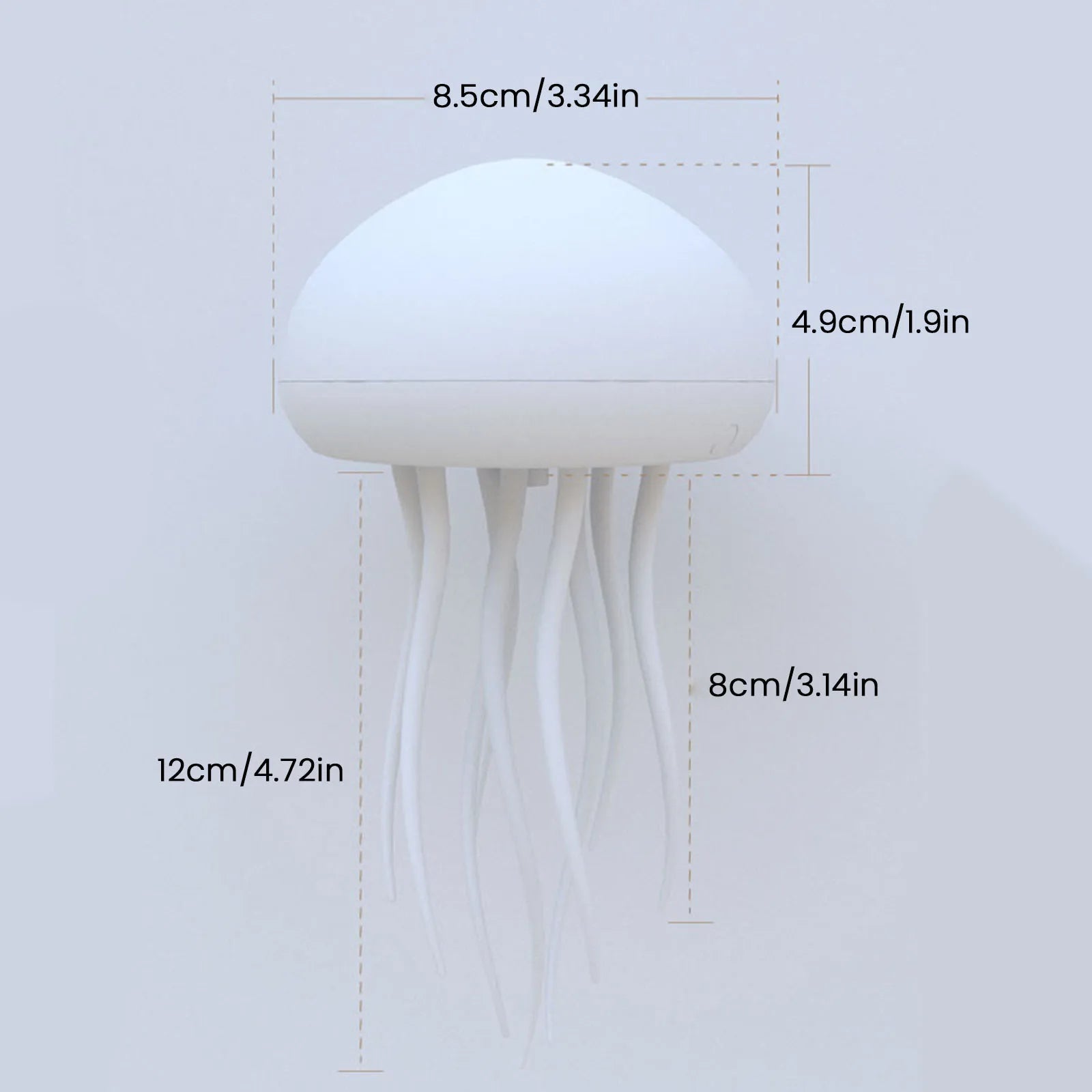AquaDrift™ – Jellyfish LED Night Light Aquarium - Katchy Vibez