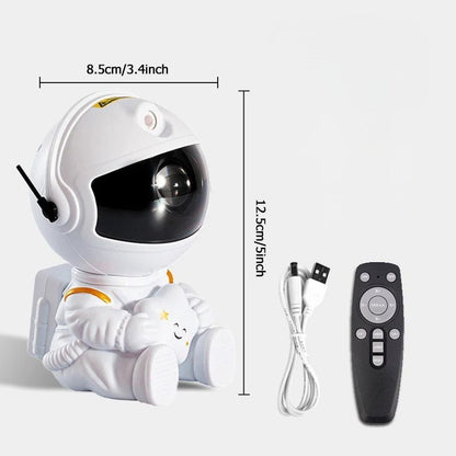 Astronaut Galaxy Projector Lamp – Starry Nebula Night Light - Katchy Vibez