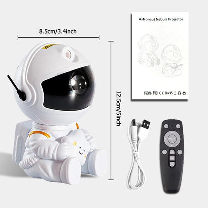 Astronaut Galaxy Projector Lamp – Starry Nebula Night Light - Katchy Vibez