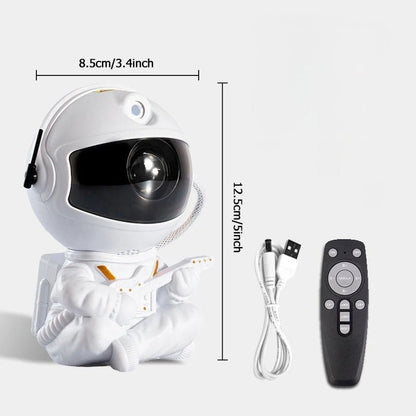 Astronaut Galaxy Projector Lamp – Starry Nebula Night Light - Katchy Vibez