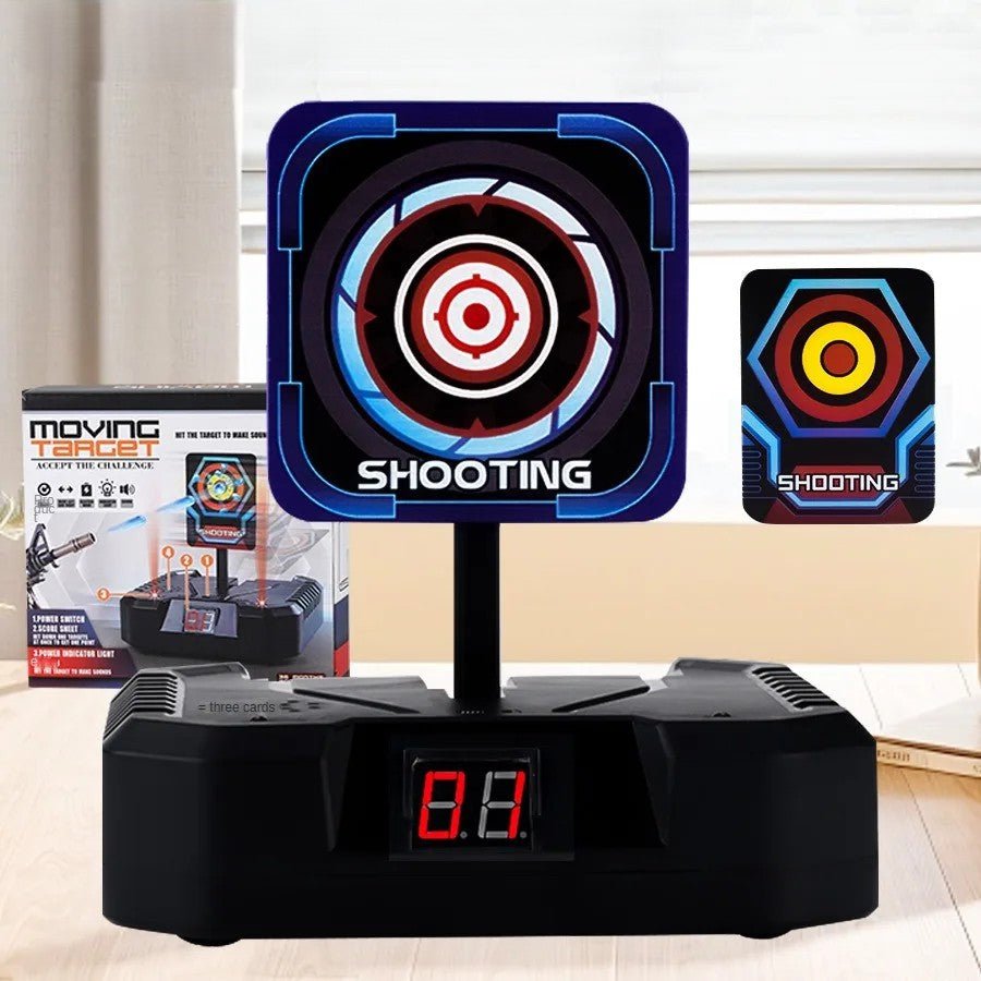 Auto - Reset Electric Target | Digital Scoring for Nerf & Foam Blasters - Katchy Vibez