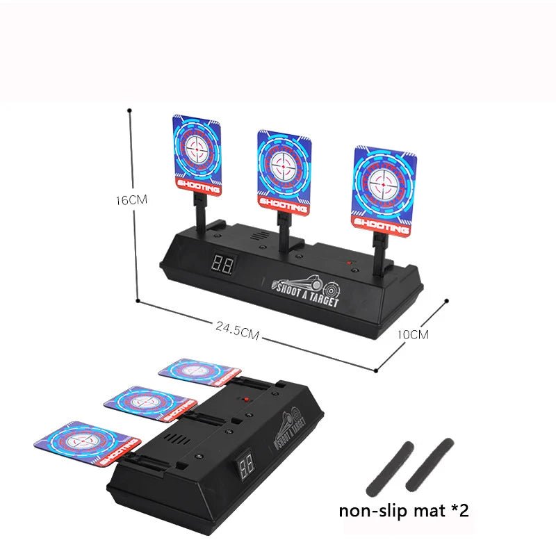 Auto - Reset Electric Target | Digital Scoring for Nerf & Foam Blasters - Katchy Vibez