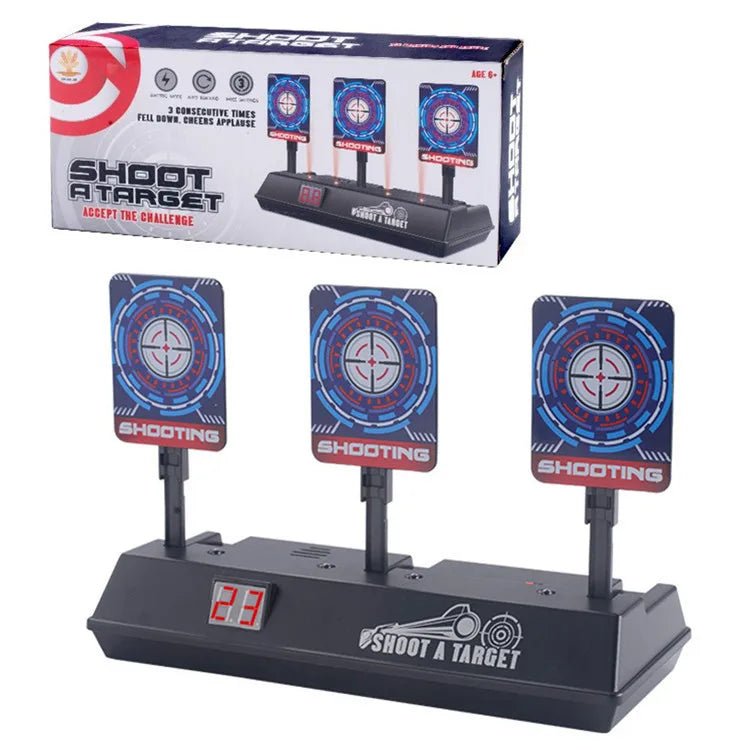 Auto - Reset Electric Target | Digital Scoring for Nerf & Foam Blasters - Katchy Vibez