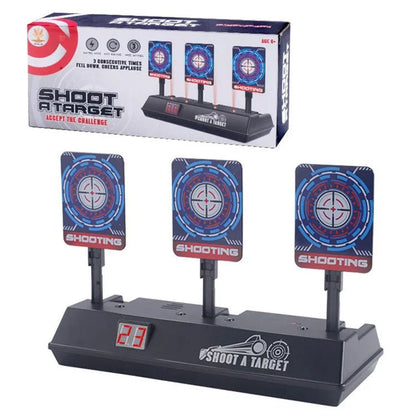 Auto - Reset Electric Target | Digital Scoring for Nerf & Foam Blasters - Katchy Vibez