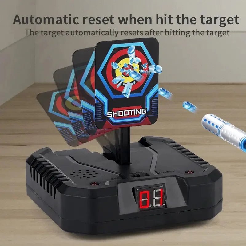 Auto - Reset Electric Target | Digital Scoring for Nerf & Foam Blasters - Katchy Vibez