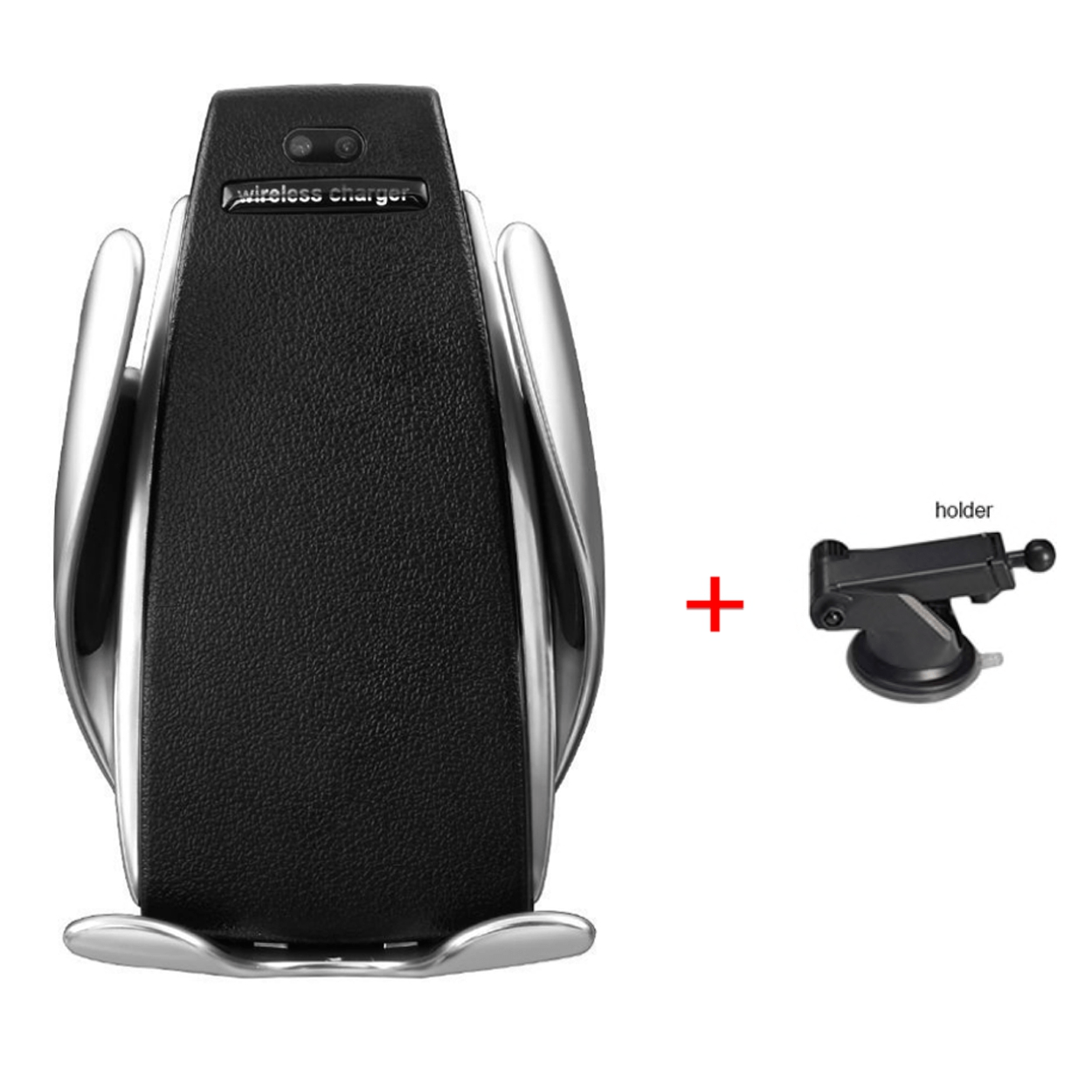 Automatic Clamping Wireless Car Charger - Katchy Vibez