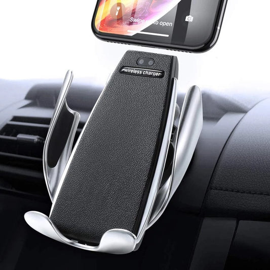 Automatic Clamping Wireless Car Charger - Katchy Vibez