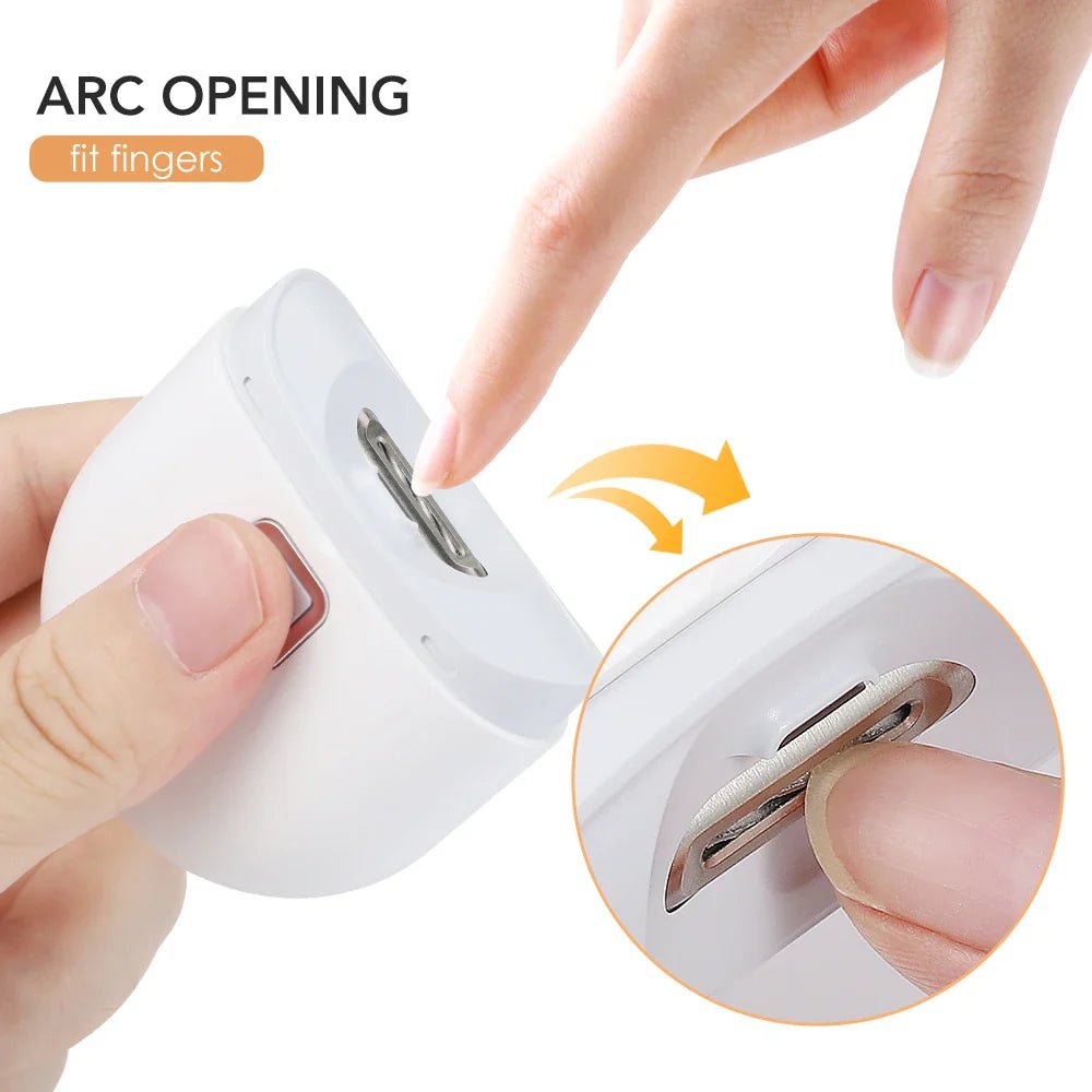 🔗Automatic Nail Clippers | Safe, Easy, and Precise Trimming for Kids & Adult - Katchy Vibez