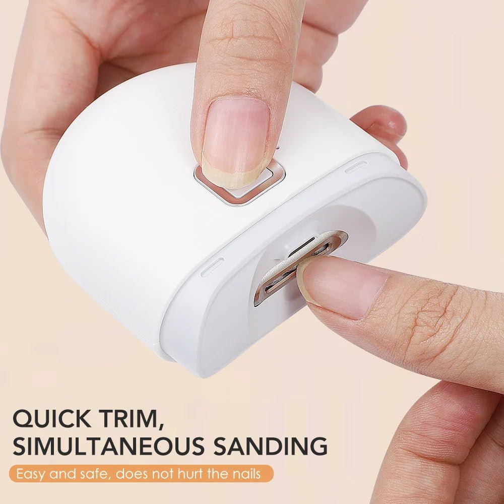 🔗Automatic Nail Clippers | Safe, Easy, and Precise Trimming for Kids & Adult - Katchy Vibez