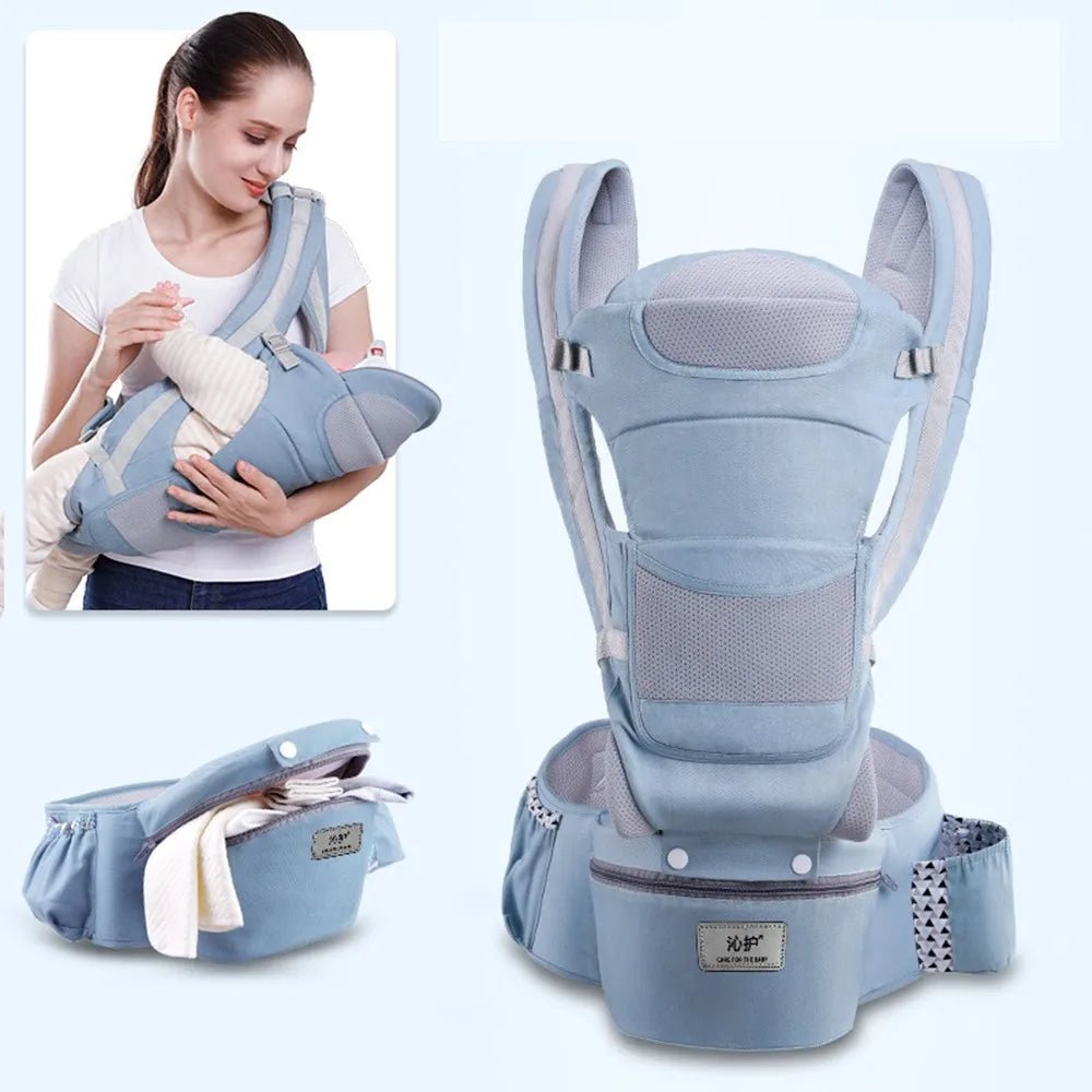 Baby Carrier | Ergonomic Hipseat Backpack for Newborns & Toddlers - Katchy Vibez