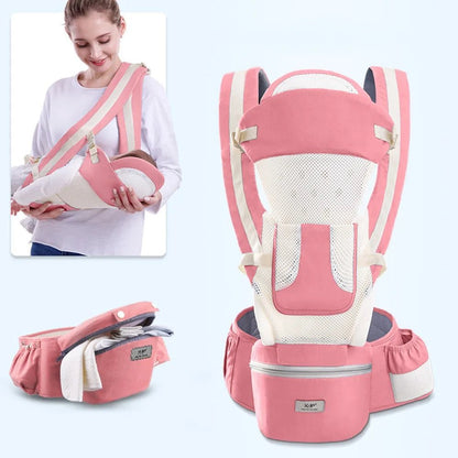 Baby Carrier | Ergonomic Hipseat Backpack for Newborns & Toddlers - Katchy Vibez