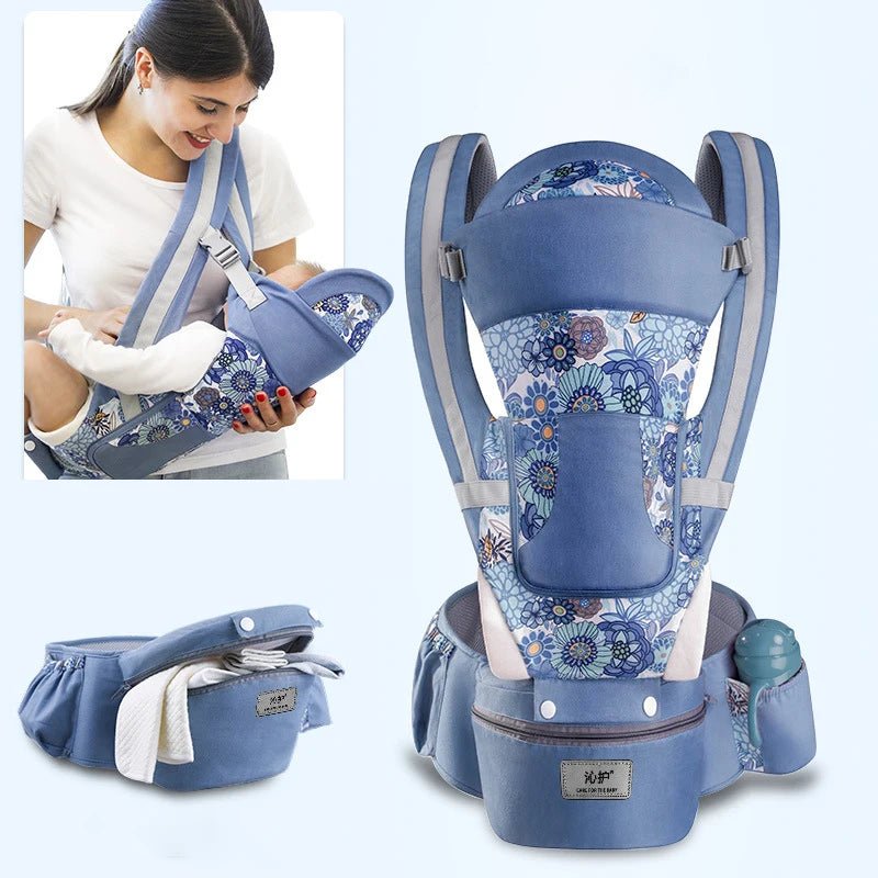 Baby Carrier | Ergonomic Hipseat Backpack for Newborns & Toddlers - Katchy Vibez