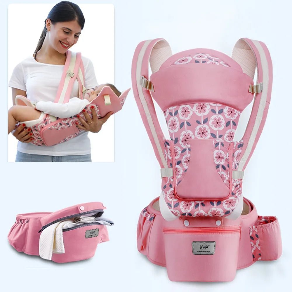 Baby Carrier | Ergonomic Hipseat Backpack for Newborns & Toddlers - Katchy Vibez