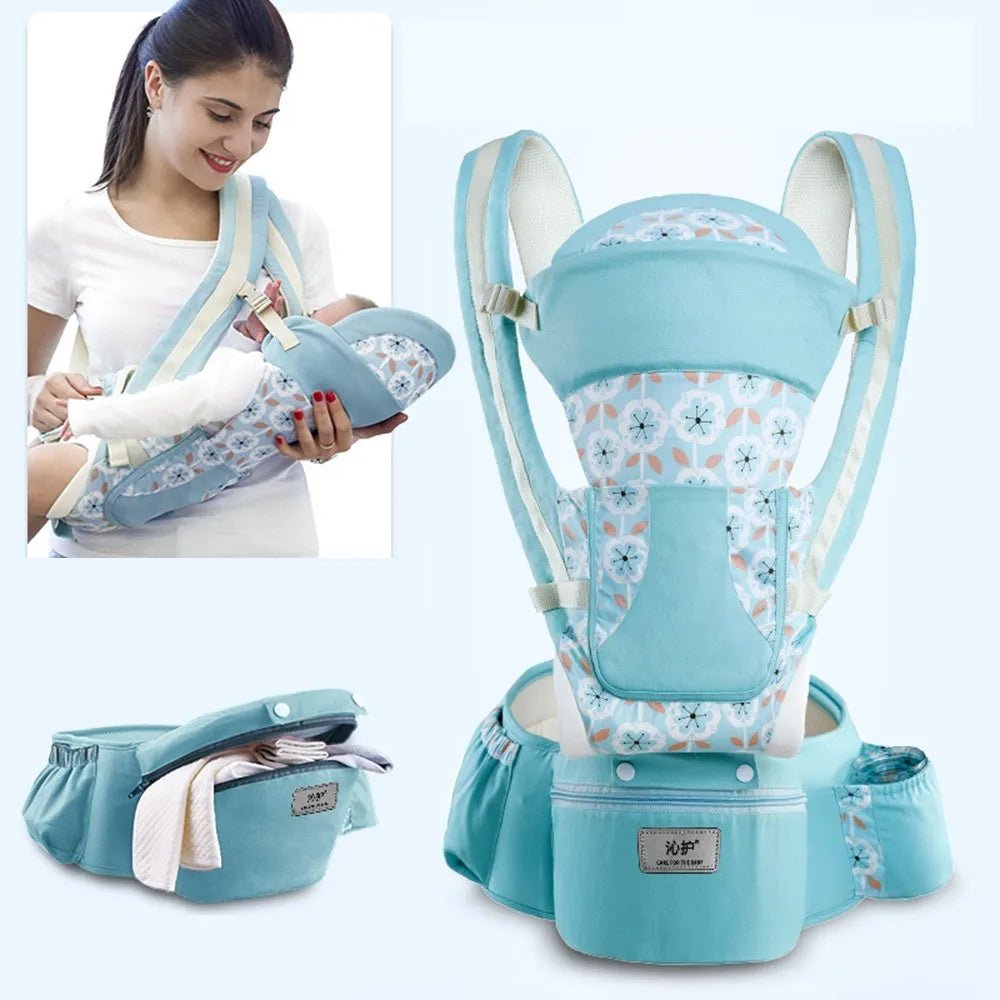 Baby Carrier | Ergonomic Hipseat Backpack for Newborns & Toddlers - Katchy Vibez