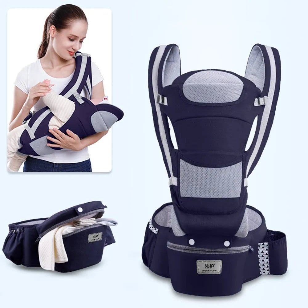 Baby Carrier | Ergonomic Hipseat Backpack for Newborns & Toddlers - Katchy Vibez
