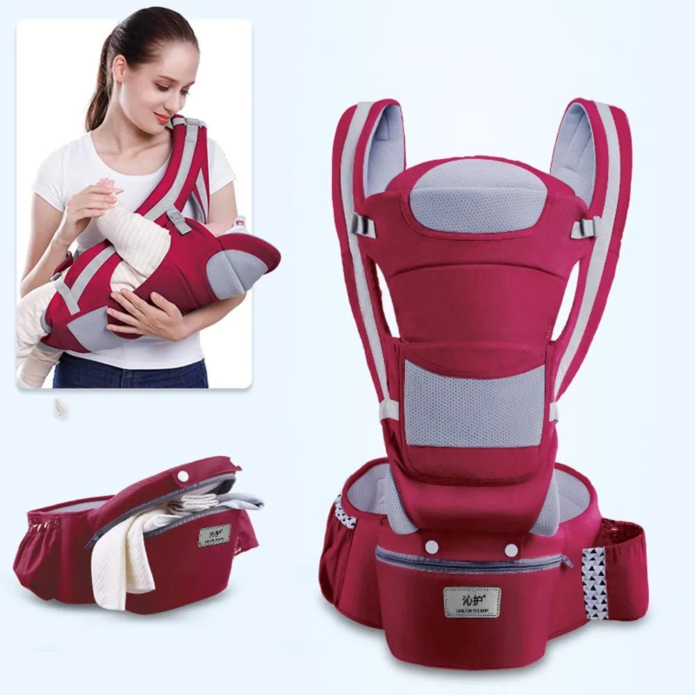 Baby Carrier | Ergonomic Hipseat Backpack for Newborns & Toddlers - Katchy Vibez