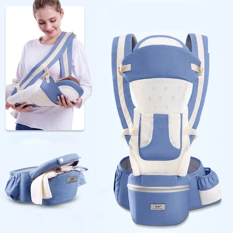Baby Carrier | Ergonomic Hipseat Backpack for Newborns & Toddlers - Katchy Vibez